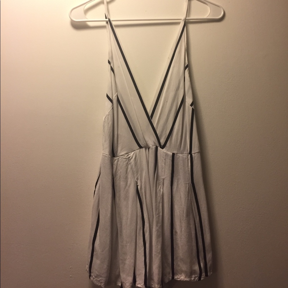 Striped romper